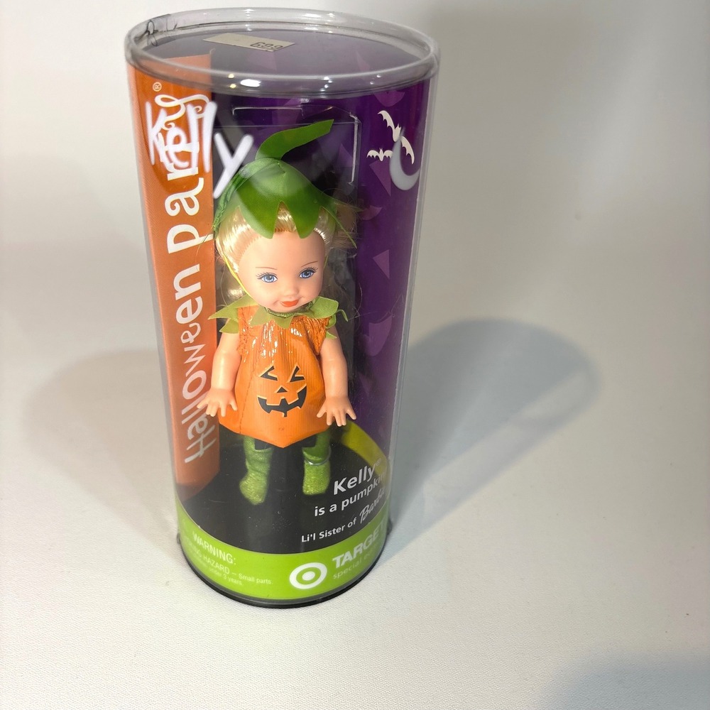 Mattel Kelly Halloween Party Pumpkin Doll Target Special Edition 2002 56748